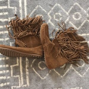 Fringe Moccasins
